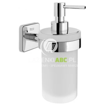Dozownik wiszący do mydła Roca VICTORIA A816678001 szklany