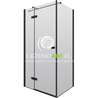 Kabina prostokątna 90x100 Deante ARNIKA KQA 047P czarna