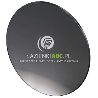 Lustro kosmetyczne 15 cm Oristo NEO OR00-AL-K-15-6 grafit mat