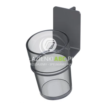 Szklanka z zawieszką 5 cm Oristo NEO OR00-A-SZ-5-6 grafit mat wyprzedaż