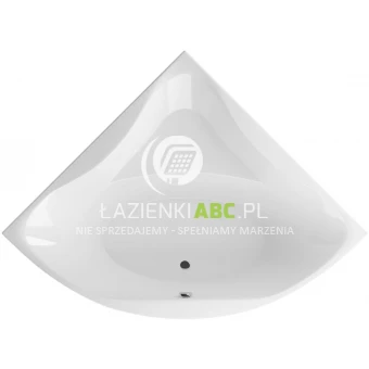 Wanna symetryczna 140,5x140,5 Excellent GLAMOUR WAEX.GLA14WH