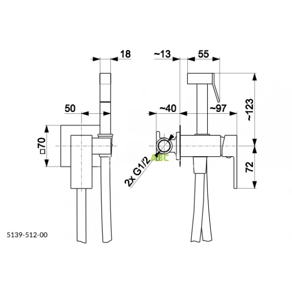 Bateria-bidetowa-podtynkowa-KFA-LOGON-5139-512-81-czarna-150953