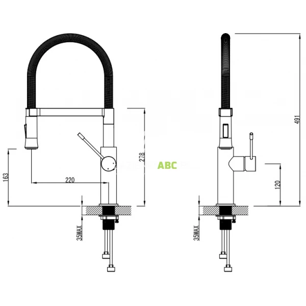 Bateria-kuchenna-49-3cm-z-wyciagana-wylewka-Omnires-X3CR-73943