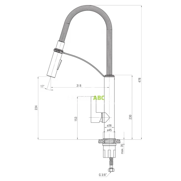 Bateria-kuchenna-Deante-GERBERA-BGB-072M-chrom-116056