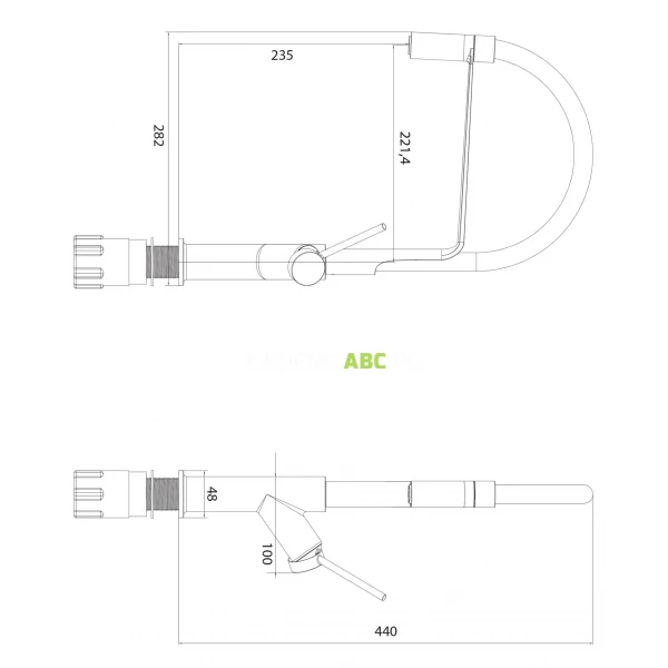 Bateria-kuchenna-stojaca-Omnires-VITA-VI6350BLBL-czarny-mat-112540