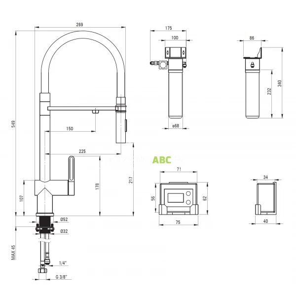Bateria-kuchenna-z-filtrem-Deante-MAGNETIC-BRMF075M-231843