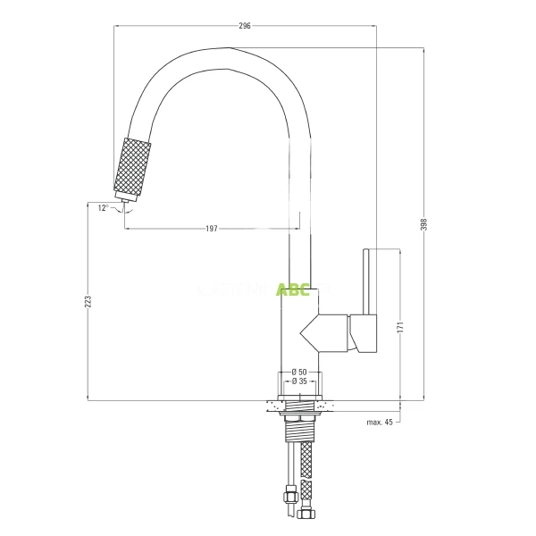 Bateria-kuchenna-z-podlaczeniem-do-filtra-wody-Deante-ASTER-BCA-B64M-czarna-miedz-89320