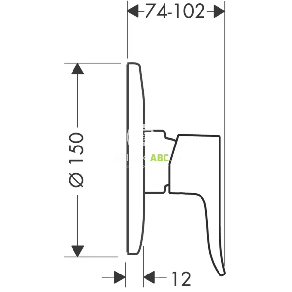 Bateria-prysznicowa-podtynkowa-Hansgrohe-METRIS-31686000-69362