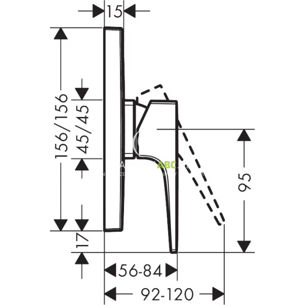 Bateria-prysznicowa-podtynkowa-Hansgrohe-METROPOL-32565340-czarny-chrom-szczotkowany-128855