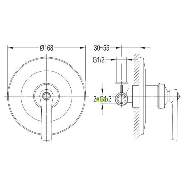 Bateria-prysznicowa-podtynkowa-Omnires-ARMANCE-AM5245-ORB-miedz-antyczna-85714