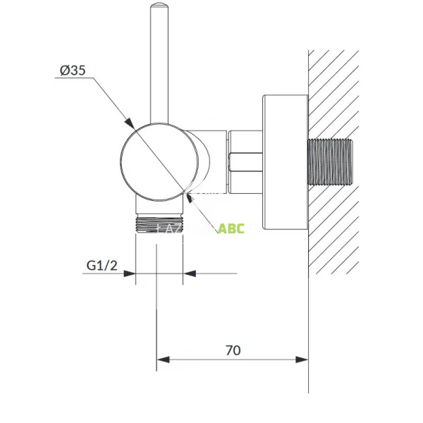 Bateria-prysznicowa-scienna-Omnires-Y-Y1240CR-120763