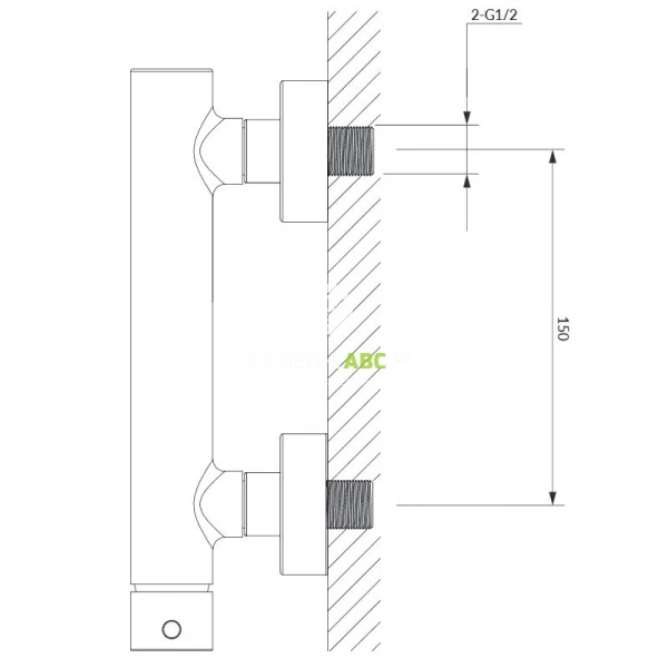 Bateria-prysznicowa-scienna-Omnires-Y-Y1240CR-120763