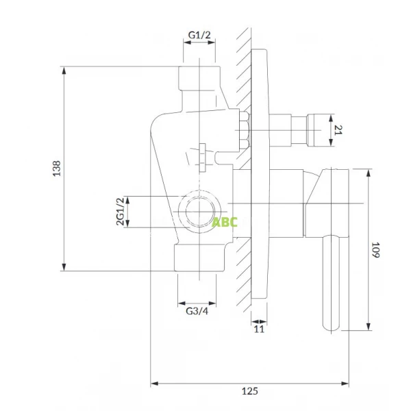 Bateria-prysznicowo-wannowa-podtynkowa-Omnires-Y-Y1235GLB-zloto-szczotkowane-120777