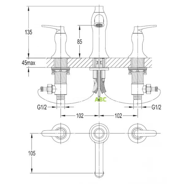 Bateria-umywalkowa-3-otworowa-Omnires-BIHC-ART-DECO-AD5114CR-29260