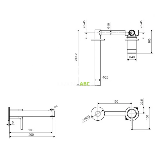 Bateria-umywalkowa-podtynkowa-Excellent-PI-AREX.1214BL-czarny-mat-119198