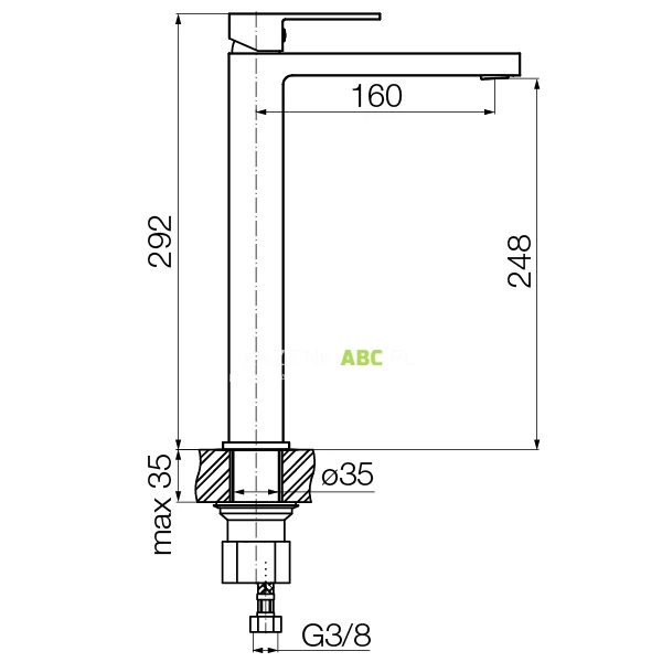 Bateria-umywalkowa-stojaca-wysoka-Valvex-ARS-2420460-zloto-szczotkowane-180425