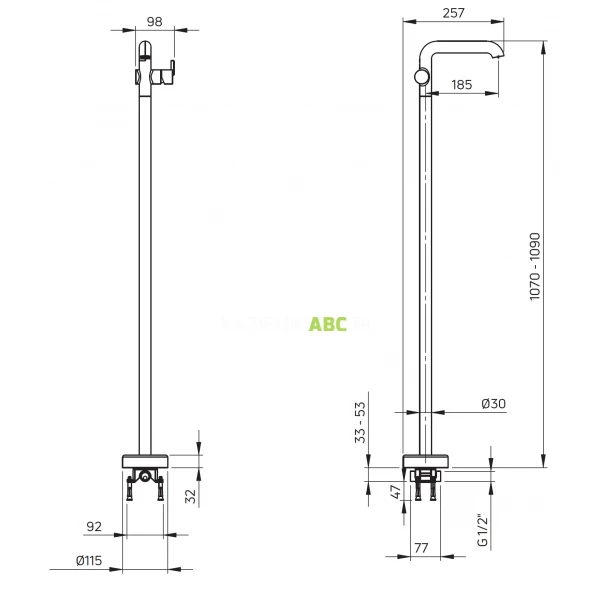 Bateria-umywalkowa-wolnostojaca-Deante-SILIA-BQS-R2KK-zloto-szczotkowane-195473
