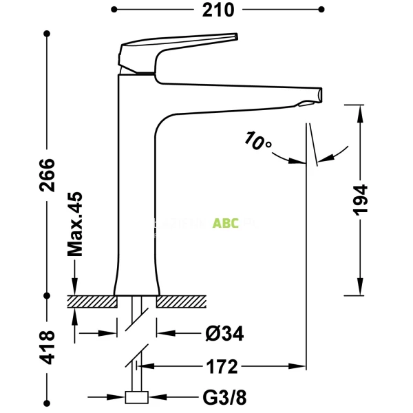 Bateria-umywalkowa-wysoka-Tres-FUJI-28120301NM-czarna-mat-161391