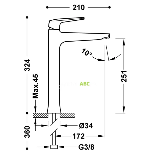 Bateria-umywalkowa-wysoka-XXL-Tres-FUJI-28180301NM-czarna-mat-161394
