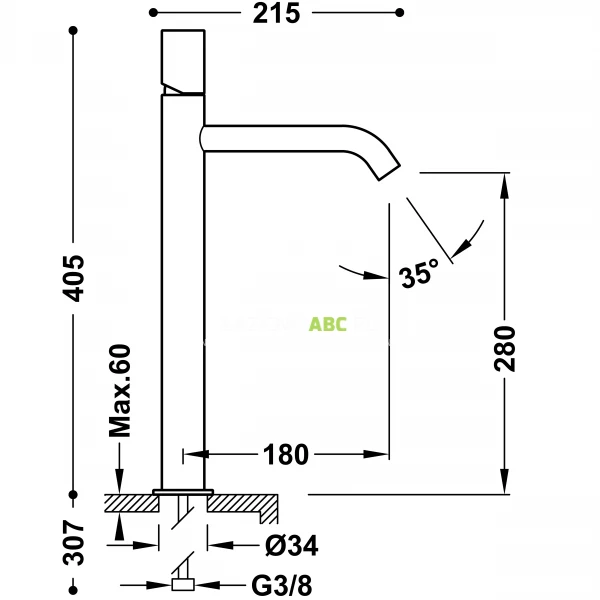 Bateria-umywalkowa-wysoka-uchwyt-walec-Tres-STUDY-EXCLUSIVE-26130801TAM-bursztynowa-138746