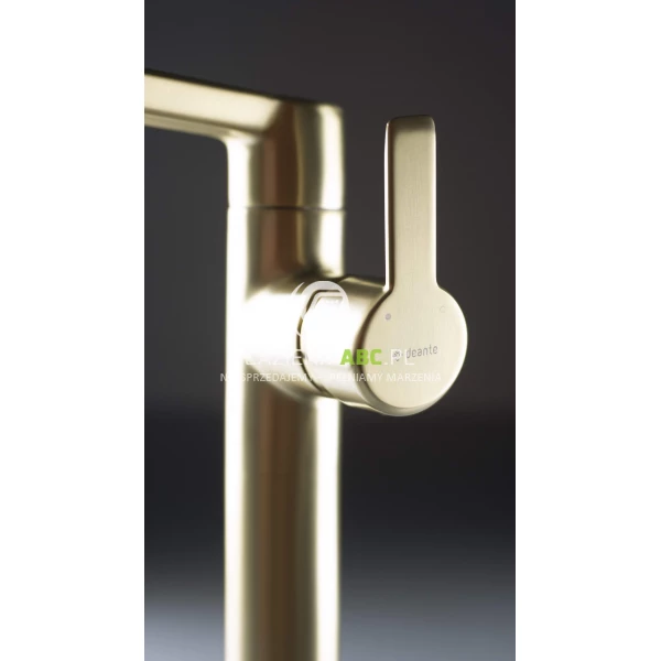 Bateria-umywalkowa-wysoka-uchwyt-z-boku-Deante-ARNIKA-BQA-R20K-zloto-szczotkowane-187035