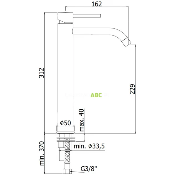 Bateria-umywalkowa-wysoka-z-korkiem-Paffoni-LIGHT-LIG081KST-stal-szczotkowana-168616