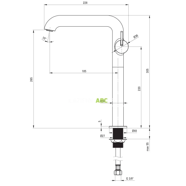 Bateria-umywalkowa-wysoka-z-uchwytem-z-boku-Deante-SILIA-BQS-F24K-stal-szczotkowana-168831