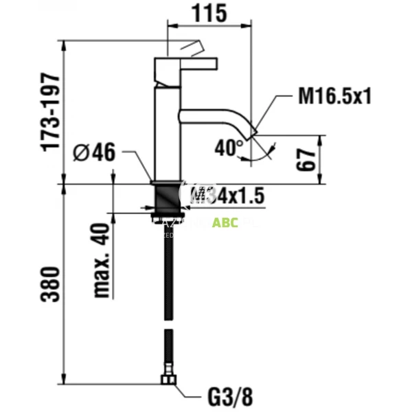 Bateria-umywalkowa-z-wylewka-11-5-cm-Laufen-KARTELL-H3113310821001-rozowe-zloto-PVD-159120