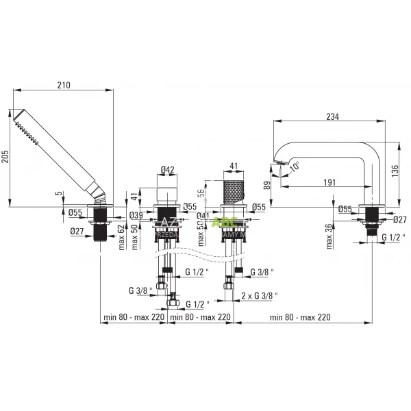 Bateria-wannowa-4-otworowa-Deante-SILIA-HEXA-BHS-R14M-zloty-szczotkowany-202708