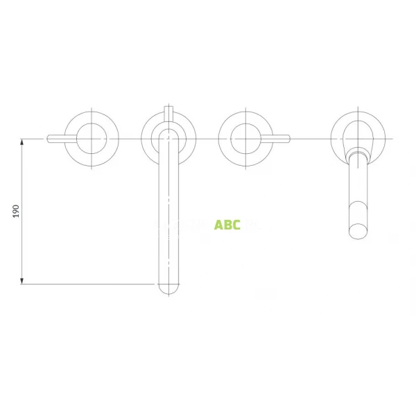 Bateria-wannowa-4-otworowa-Omnires-Y-Y1232GLB-zloto-szczotkowane-120831