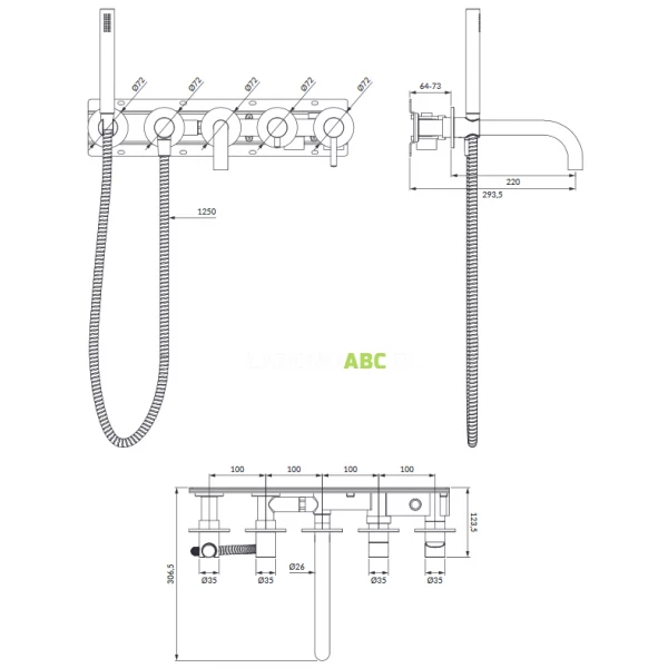 Bateria-wannowa-5-otworowa-podtynkowa-Omnires-Y-Y1237-1CR-120837