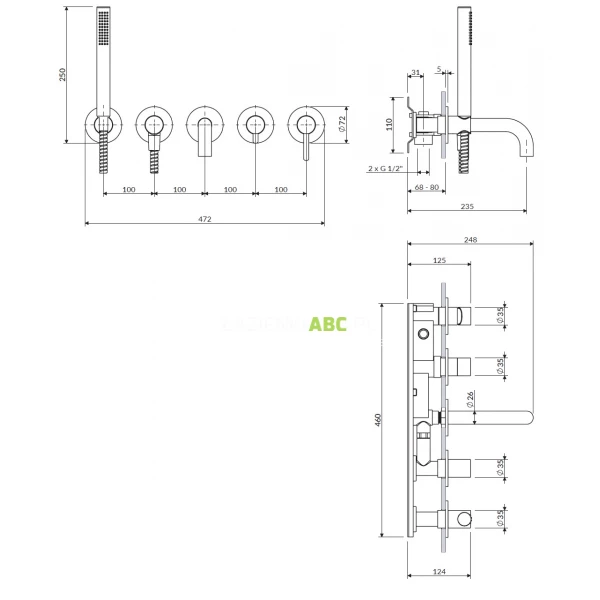 Bateria-wannowa-5-otworowa-podtynkowa-Omnires-Y-Y1237-1SGL-zlota-188735