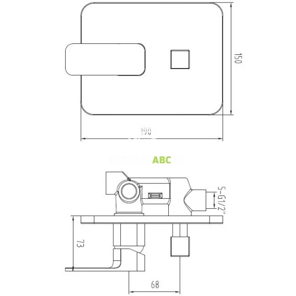 Bateria-wannowa-podtynkowa-Omnires-APURE-AP2235CR-78487