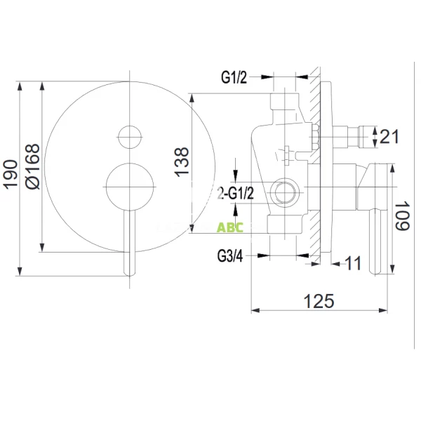 Bateria-wannowa-podtynkowa-Omnires-Y-Y1235NI-nikiel-112313