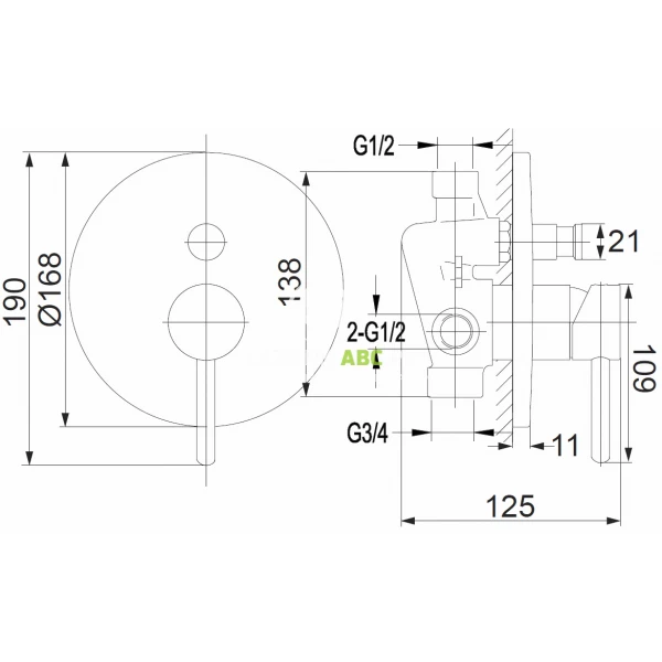 Bateria-wannowa-podtynkowa-Omnires-Y1235GL-zlota-100060