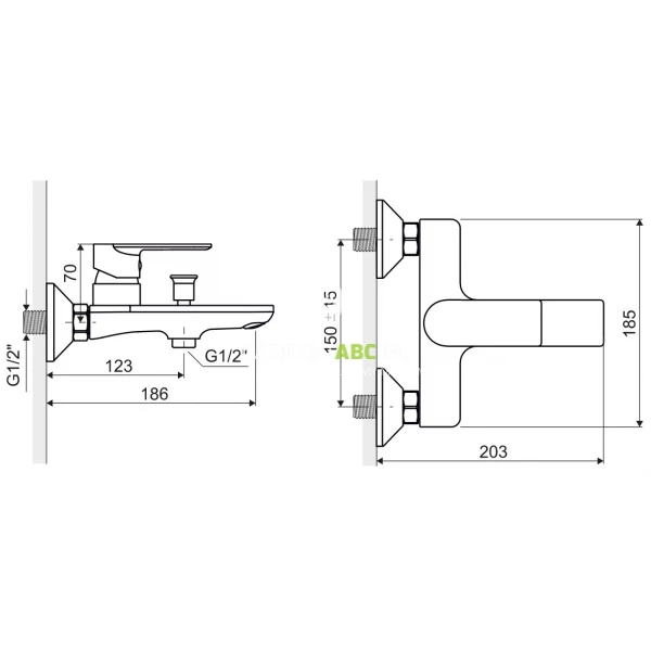 Bateria-wannowa-scienna-Excellent-GLAD-ARNL.1105GL-zloty-179158