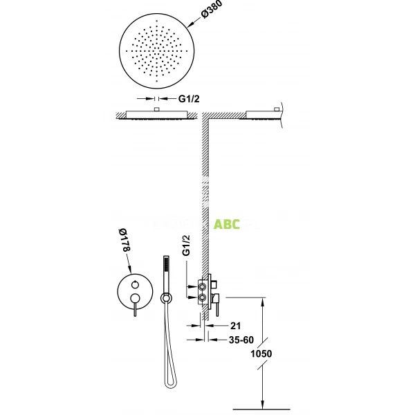 Bateria-wannowo-natryskowa-podtynkowa-Rapid-Box-z-zestawem-prysznicowym-Tres-STUDY-EXCLUSIVE-26228005NM-czarna-mat-139011