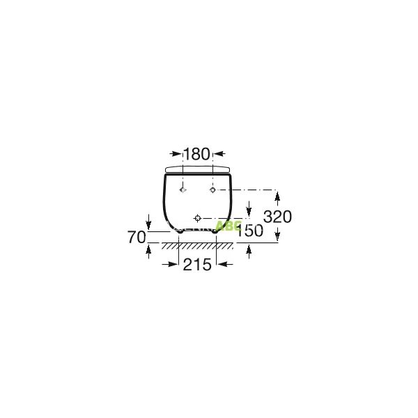 Bidet-podwieszany-58-cm-z-otworami-pod-pokrywe-Roca-BEYOND-A3570B6640-onix-111946