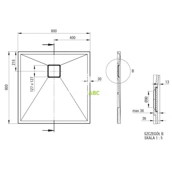 Brodzik-granitowy-kwadratowy-80x80-Deante-CORREO-KQR-T42B-antracyt-metalik-181605