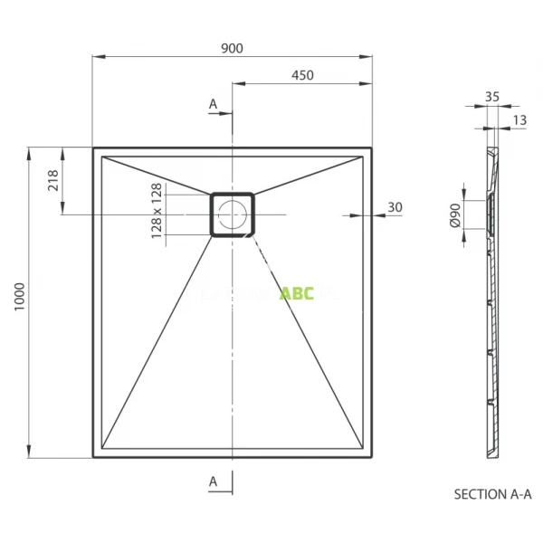 Brodzik-granitowy-prostokatny-100x90-Deante-CORREO-KQR-T45B-antracyt-120043