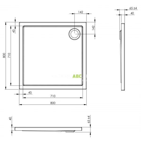 Brodzik-kwadratowy-80x80-Roca-MALAGA-SQUARE-A276253000-FLAT-78147