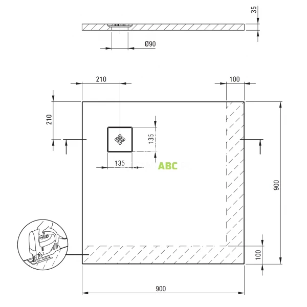 Brodzik-kwadratowy-90x90-Deante-SILIA-KSKA00909B-bialy-230143