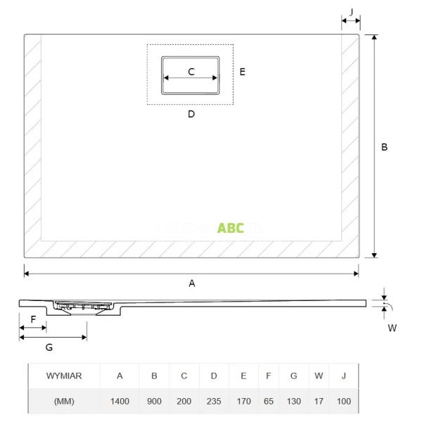 Brodzik-prostokatny-140x90-Excellent-LAVANO-SLIM-BREX.1103.140.090.CON-beton-119232