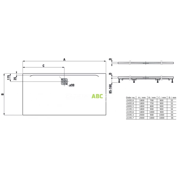 Brodzik-prostokatny-180x80-Laufen-PRO-H2109550770001-jasny-szary-105987