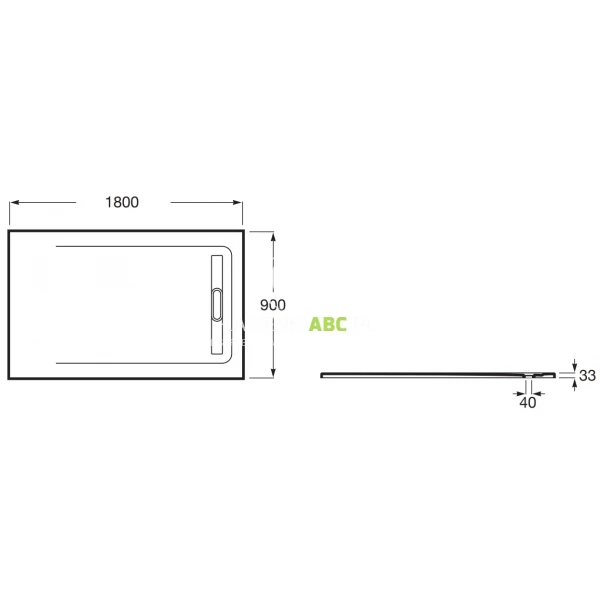 Brodzik-prostokatny-180x90-odplyw-liniowy-Roca-AQUOS-AP60170838401650-bezowy-126184