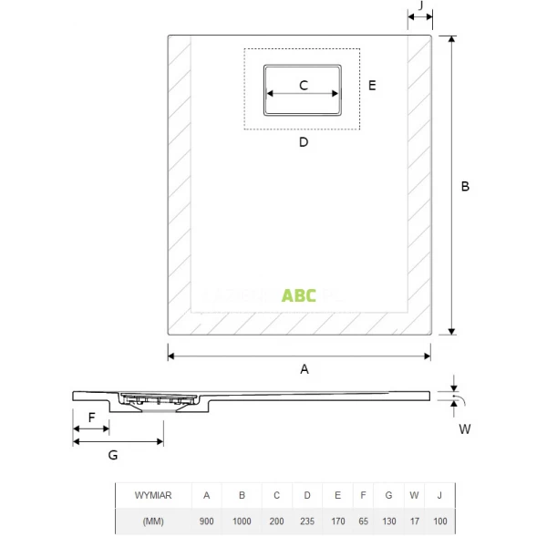 Brodzik-prostokatny-90x100-Excellent-LAVANO-BREX.1103.100.090.WHN-bialy-110359