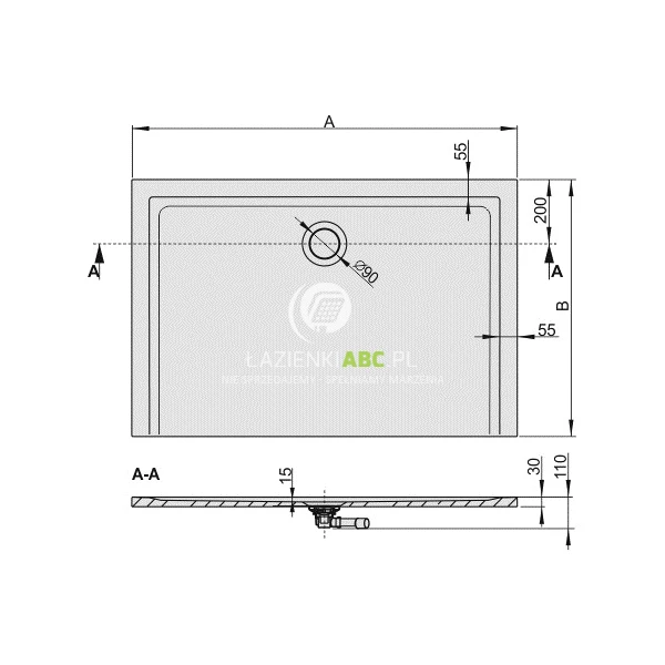 Brodzik-prostokatny-90x160x1-5-z-syfonem-Sanplast-SPACE-MINERAL-645-290-0590-01-000-57049