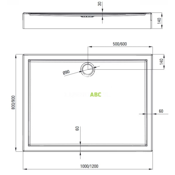 Brodzik-prostokatny-akrylowy-100x80-Deante-JASMIN-KGJ-046B-134613