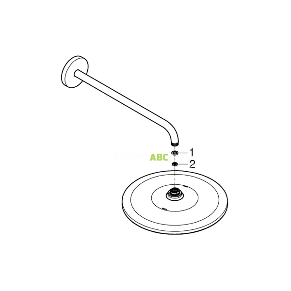 Deszczownica-422-mm-z-ramieniem-Grohe-RAINSHOWER-MONO-310-26558000-136181