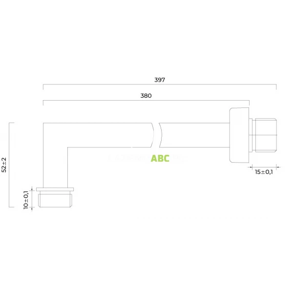 Deszczownica-kwadratowa-30-cm-ramie-scienne-LAGAN-Oltens-SONDERA-36015100-120266